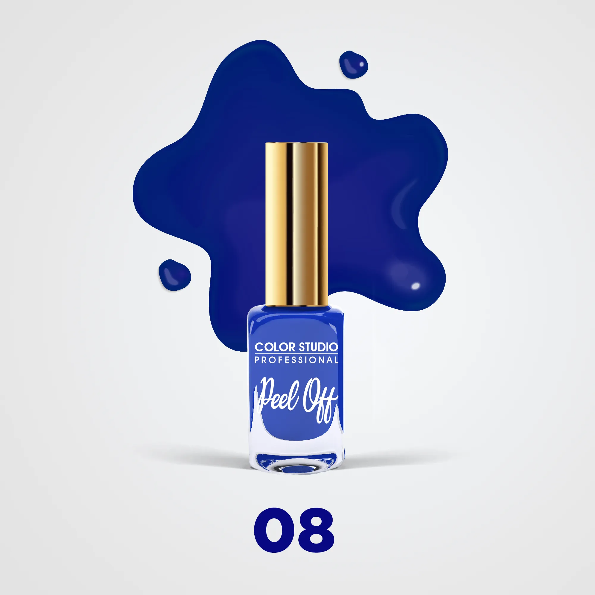 08 ROYALTY - PEEL OFF NAIL COLORS - WATER BASED NAIL POLISH