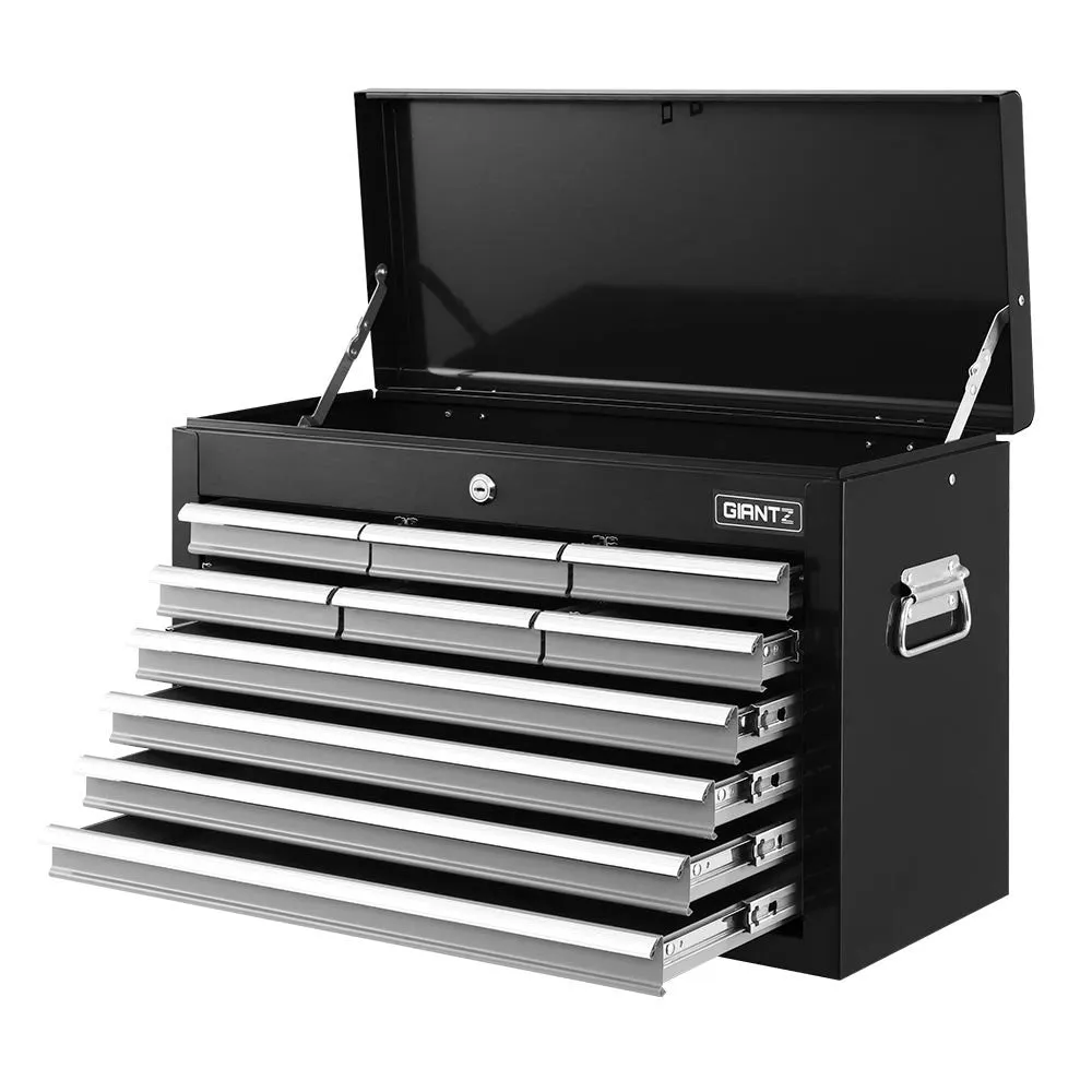 10-Drawer Steel Tool Chest with Lock, 75kg Capacity - Giantz