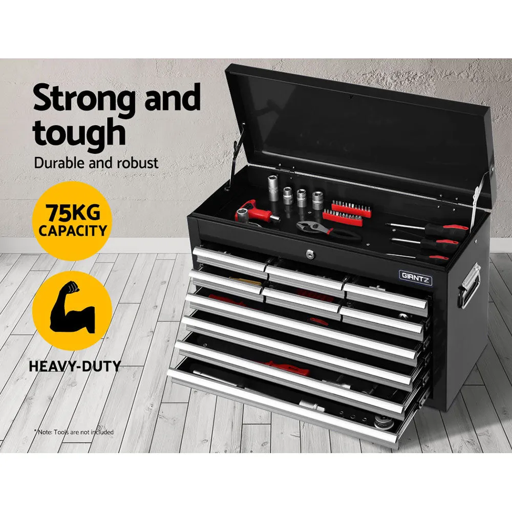 10-Drawer Steel Tool Chest with Lock, 75kg Capacity - Giantz