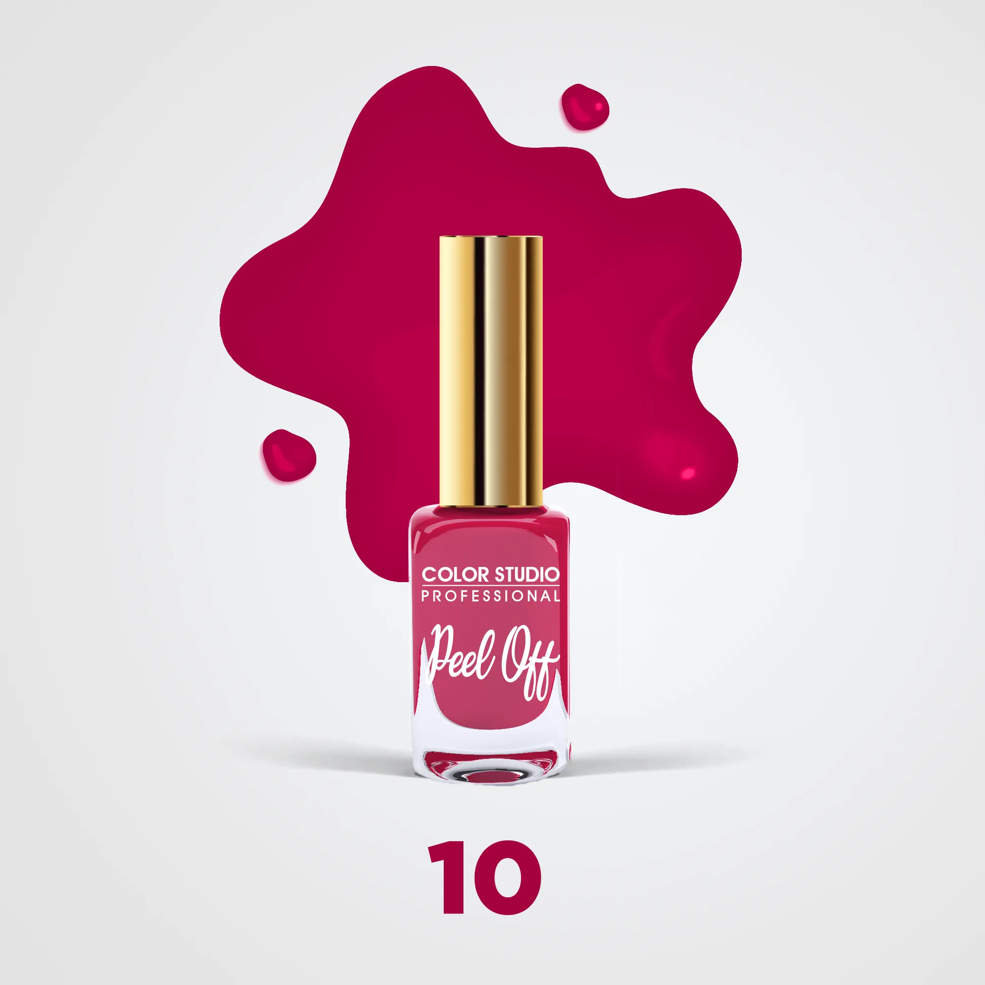 10 PICADDILY - PEEL OFF NAIL COLORS - WATER BASED NAIL POLISH