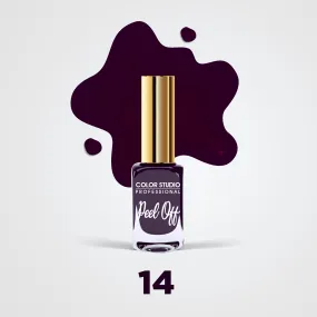 14 WARRIOR - PEEL OFF NAIL COLORS - WATER BASED NAIL POLISH