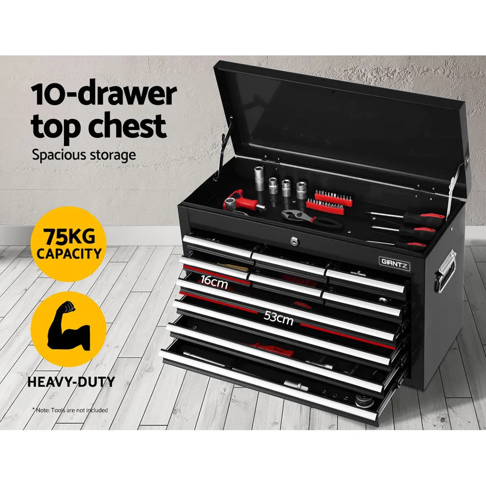 17-Drawer Steel Tool Box Trolley with Lockable Drawers Giantz