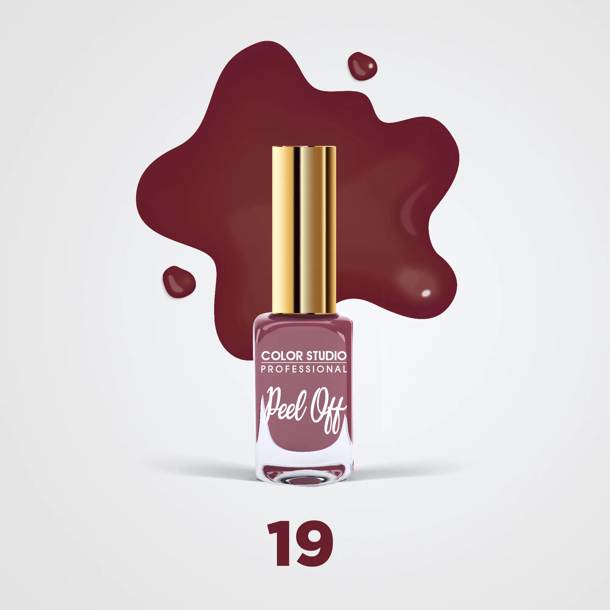 19 POPSTAR - PEEL OFF NAIL COLORS - WATER BASED NAIL POLISH