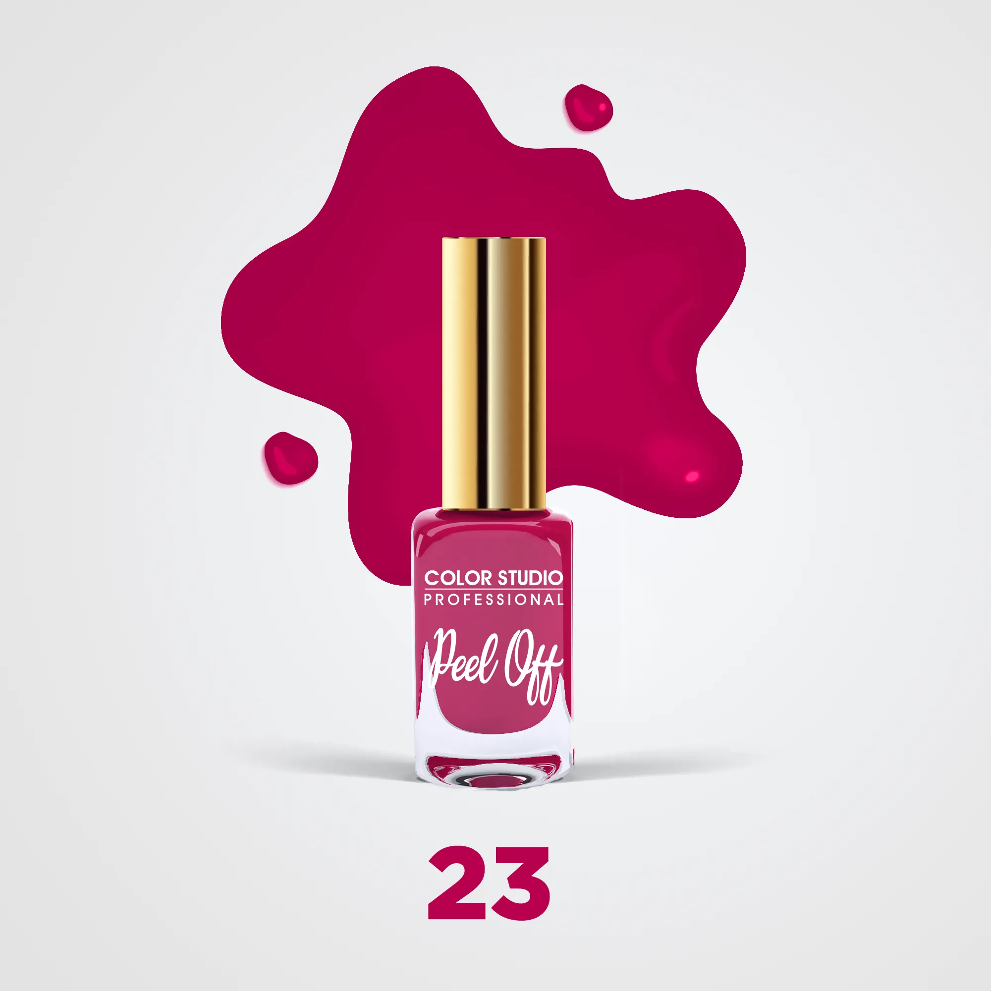 23 CANDY - PEEL OFF NAIL COLORS - WATER BASED NAIL POLISH