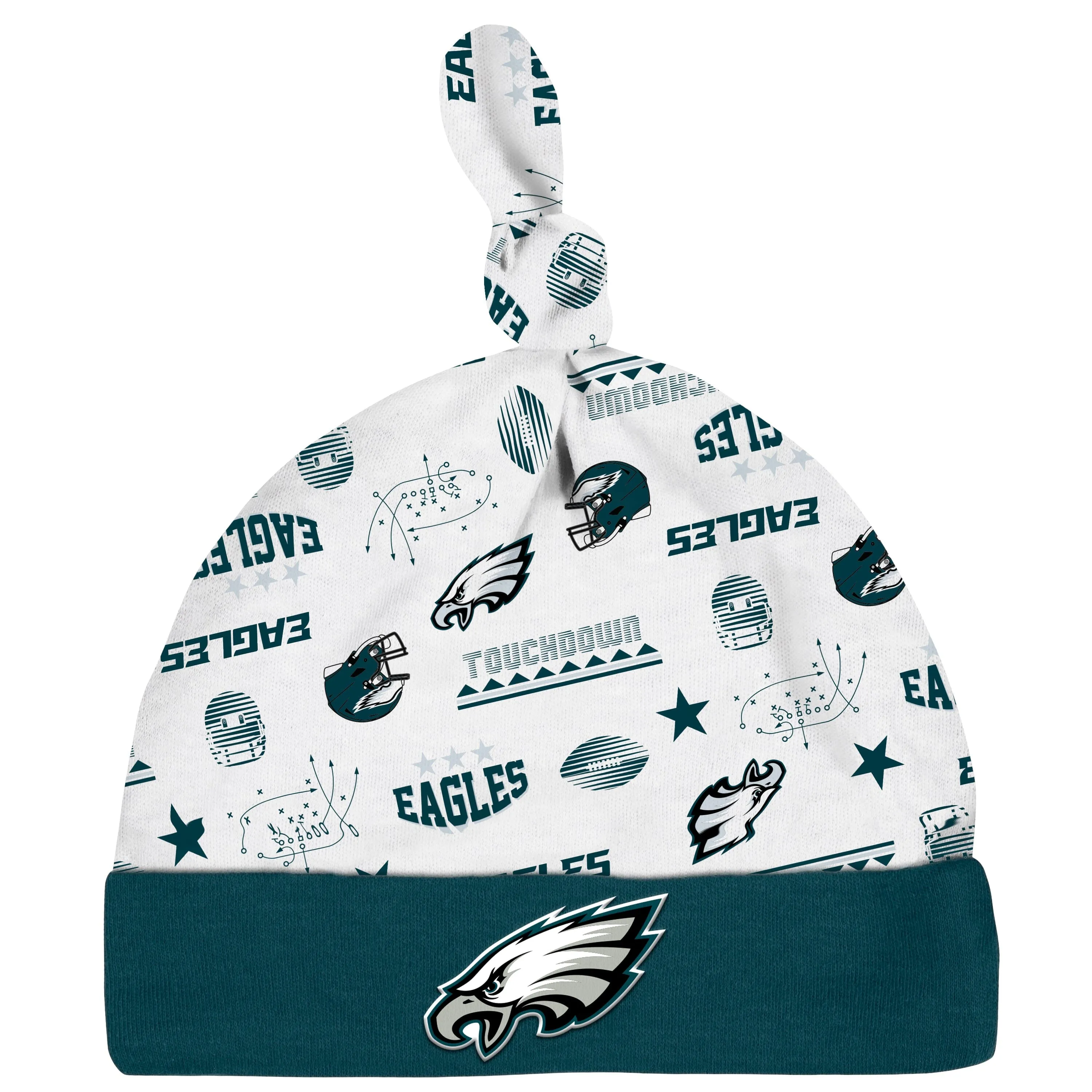 3-Piece Baby Boys Philadelphia Eagles Bodysuit, Sleep 'N Play, and Cap Set