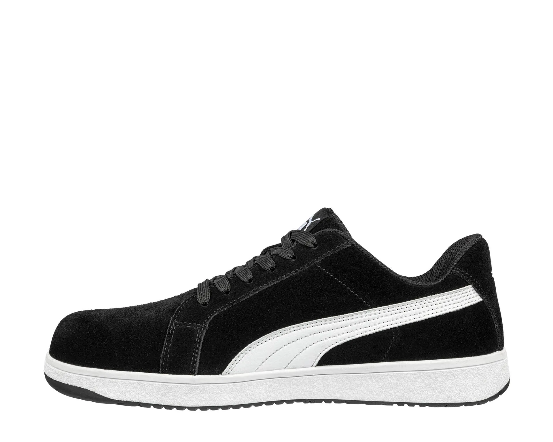 640015 ICONIC SUEDE Black LOW SAFETY SHOE