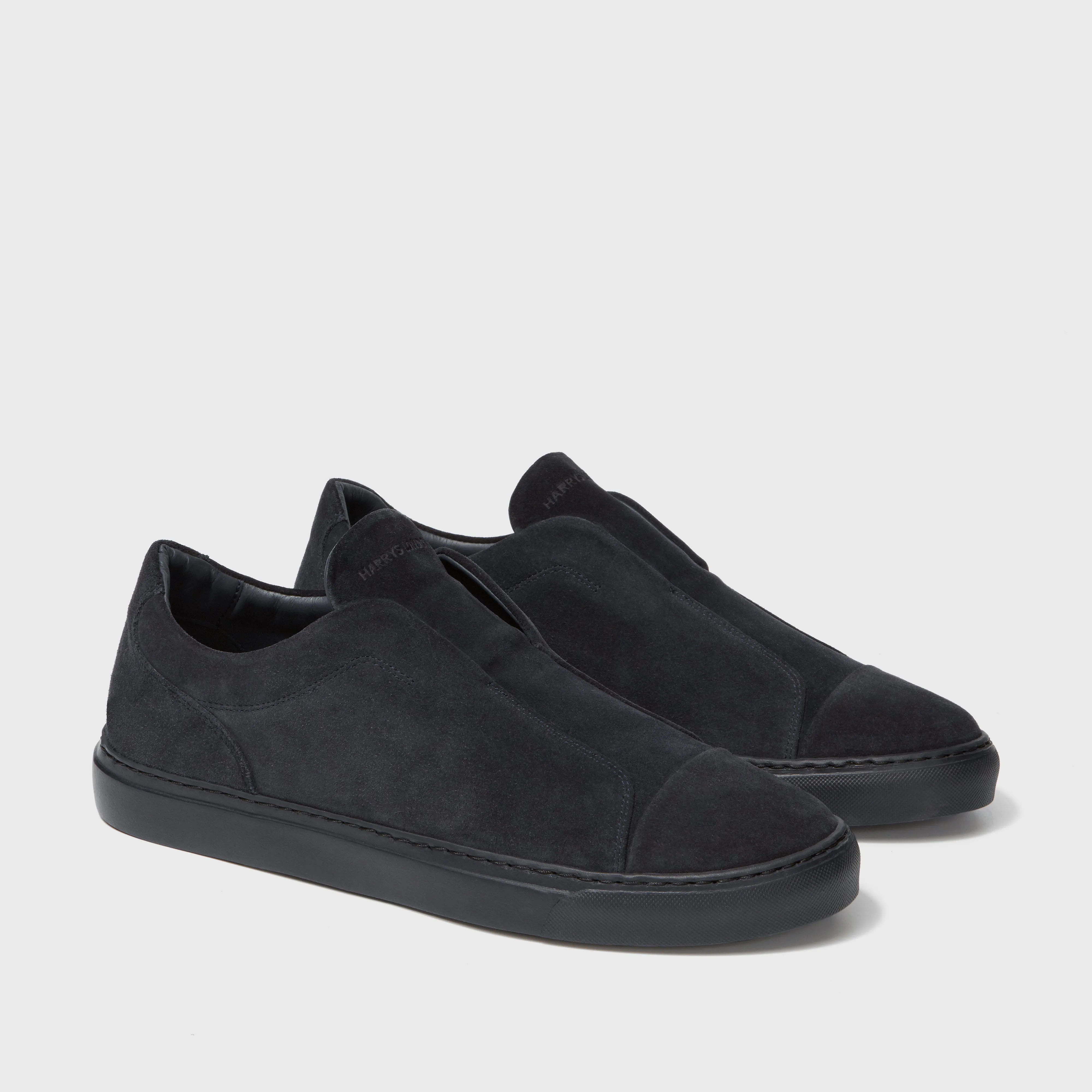 Aaron Velvet Suede Dark Navy