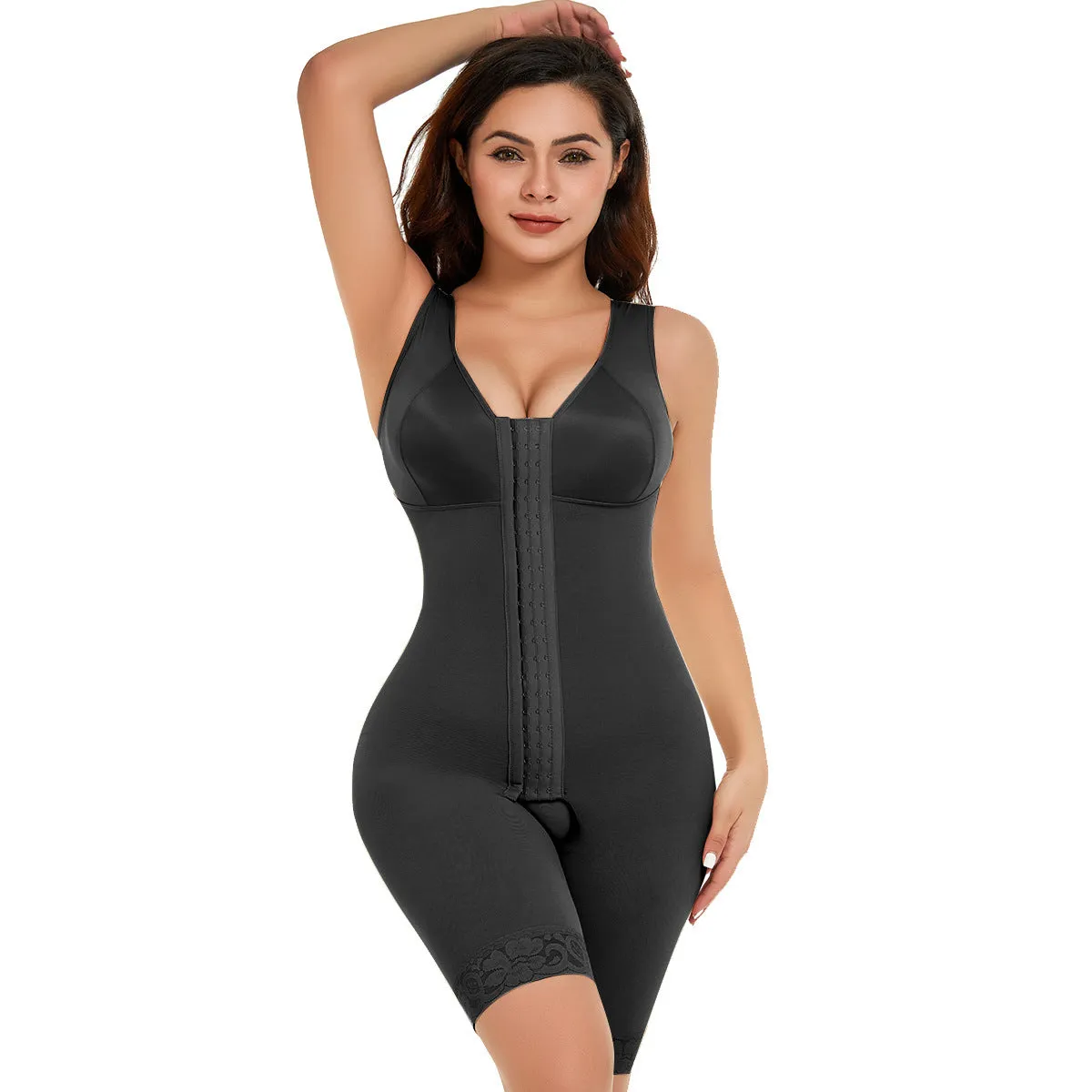 Abdominal Tightening And Buttocks Lifting Bodysuit For Women