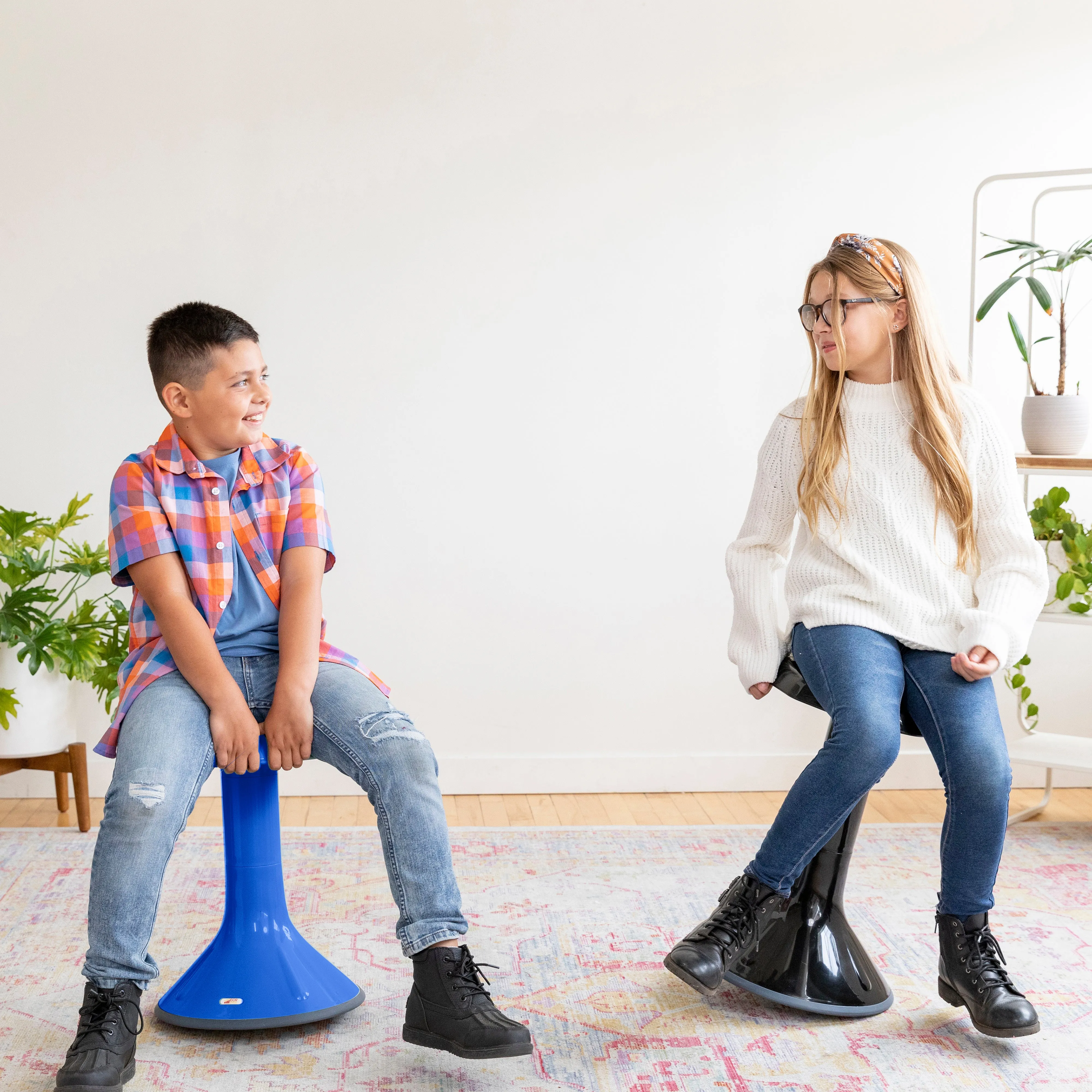 ACE Active Core Engagement Wobble Stool, Portable Flexible Seating, 20in Seat Height