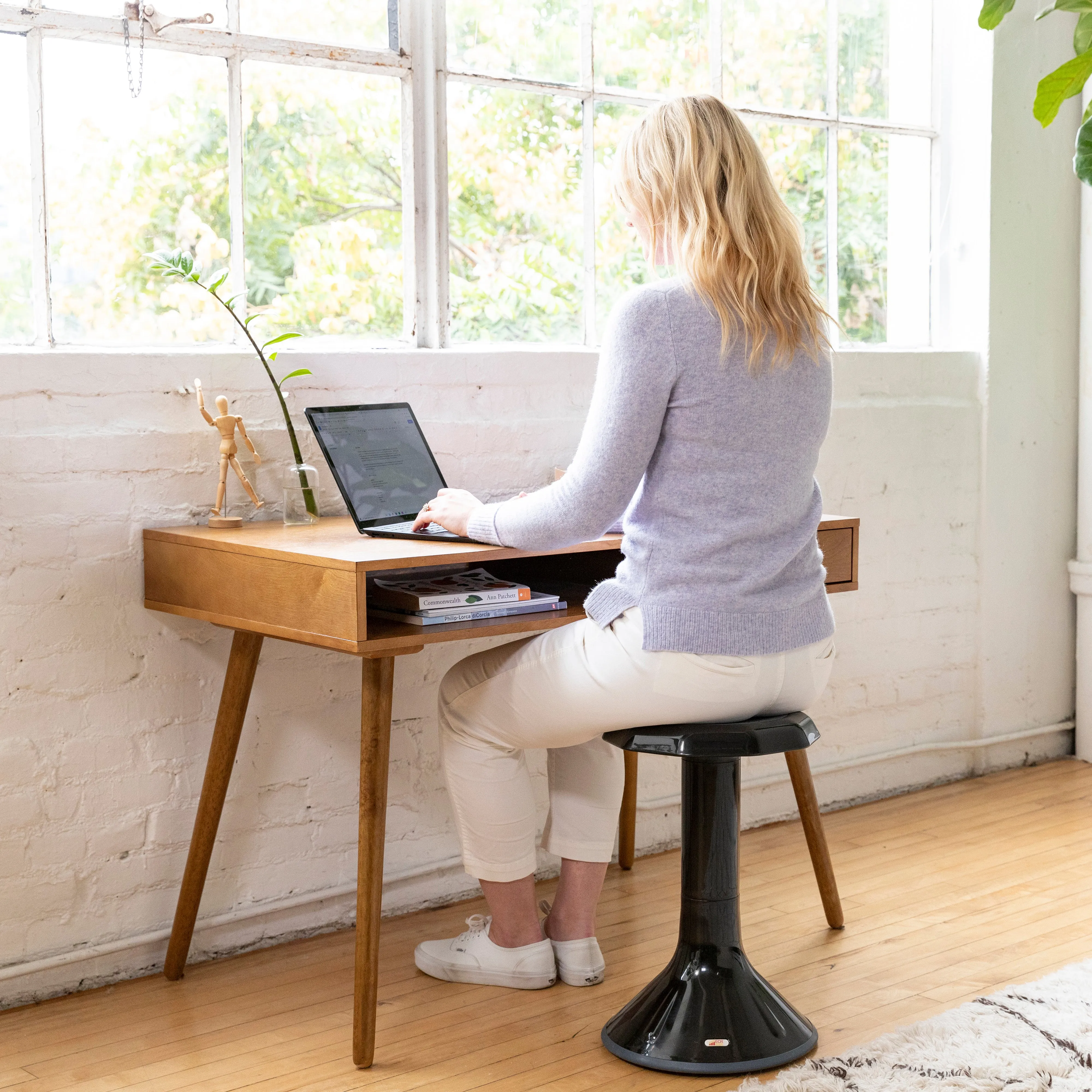 ACE Active Core Engagement Wobble Stool, Portable Flexible Seating, 20in Seat Height