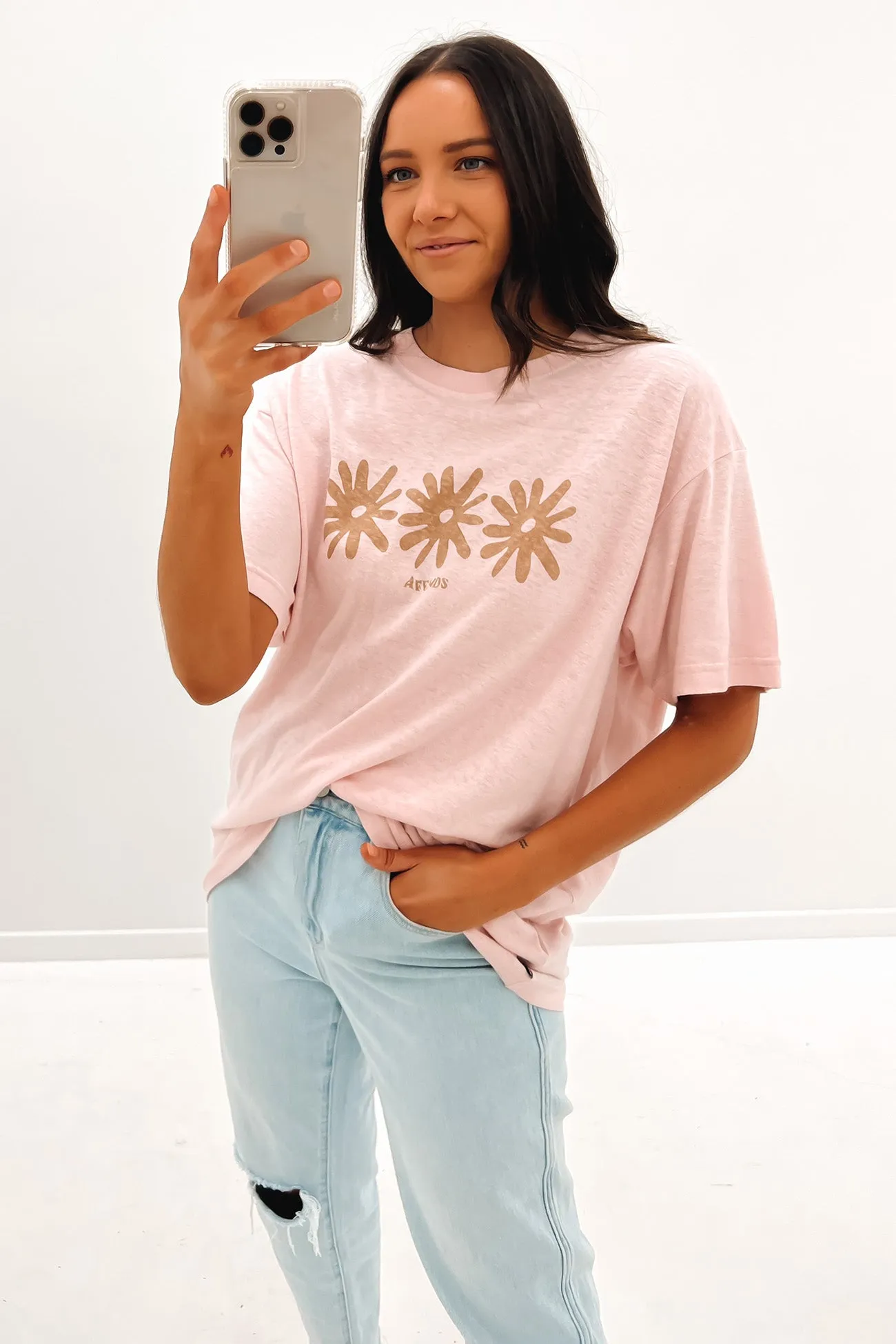 Adi Slay Hemp Oversized T-Shirt Lotus