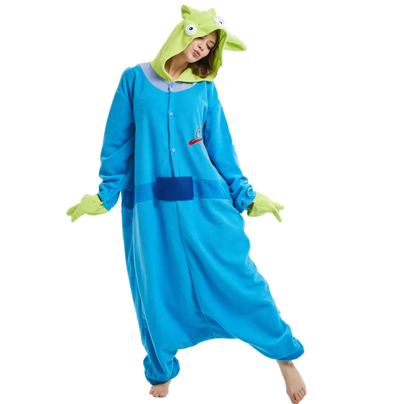 Adult Unisex Onesie Pajamas Halloween Christmas Sleepwear Jumpsuit Cosplay Costume