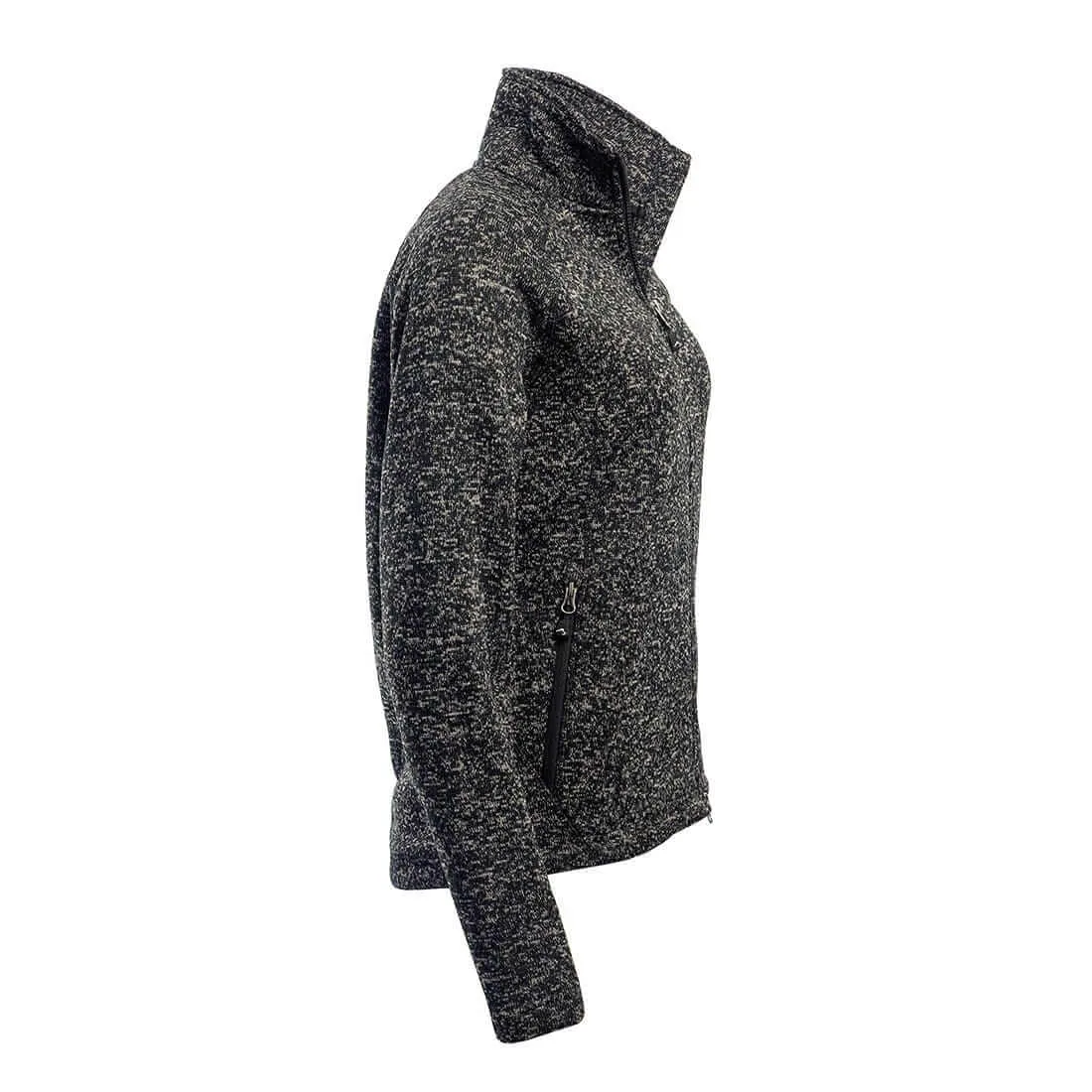 Adventure Fleece Lady Jacket (Black Mélange)