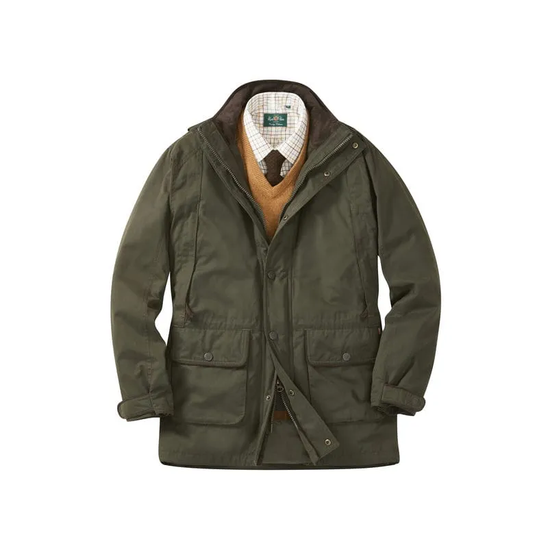 Alan Paine Milwood Mens Coat - Olive