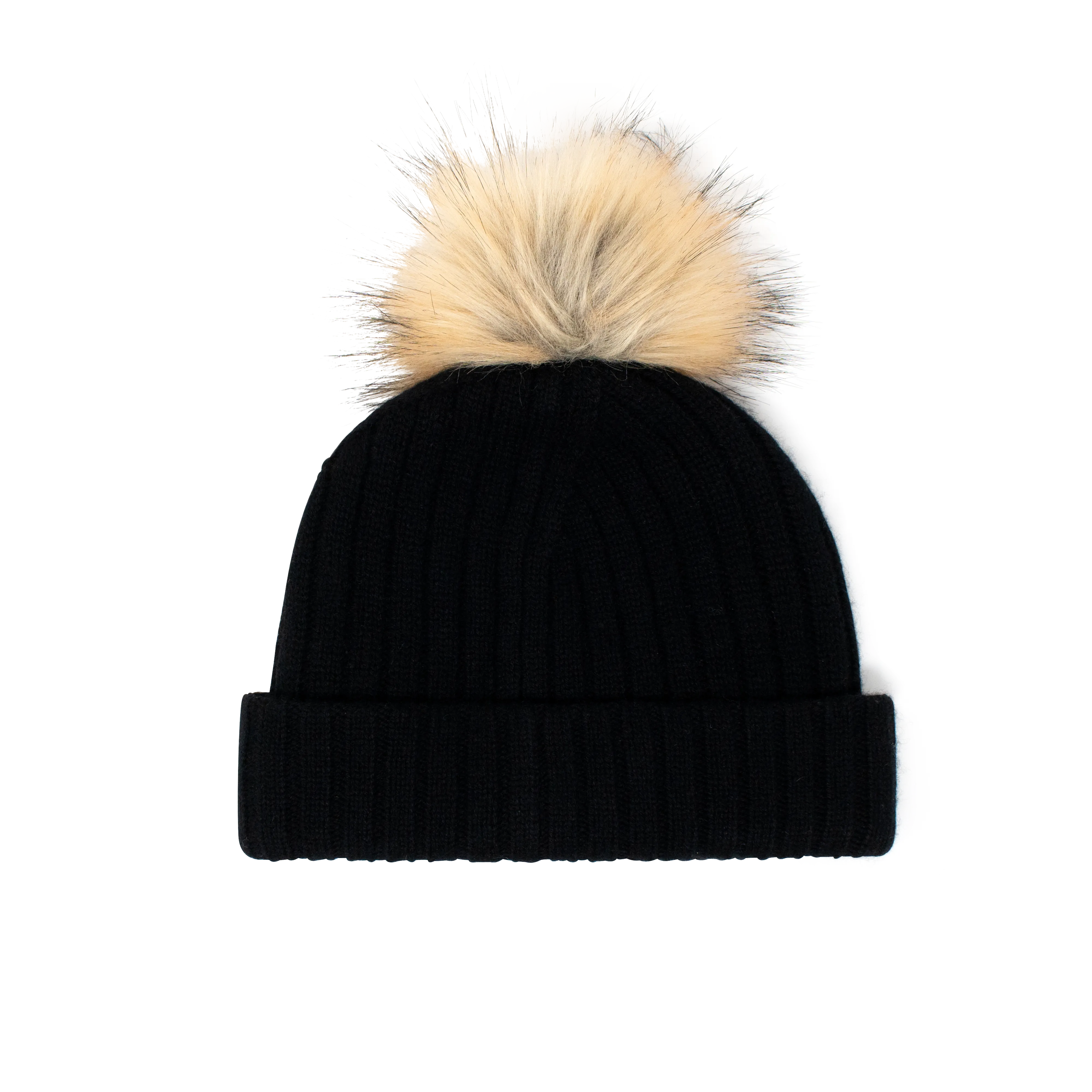 All Day Pom Beanie - Black