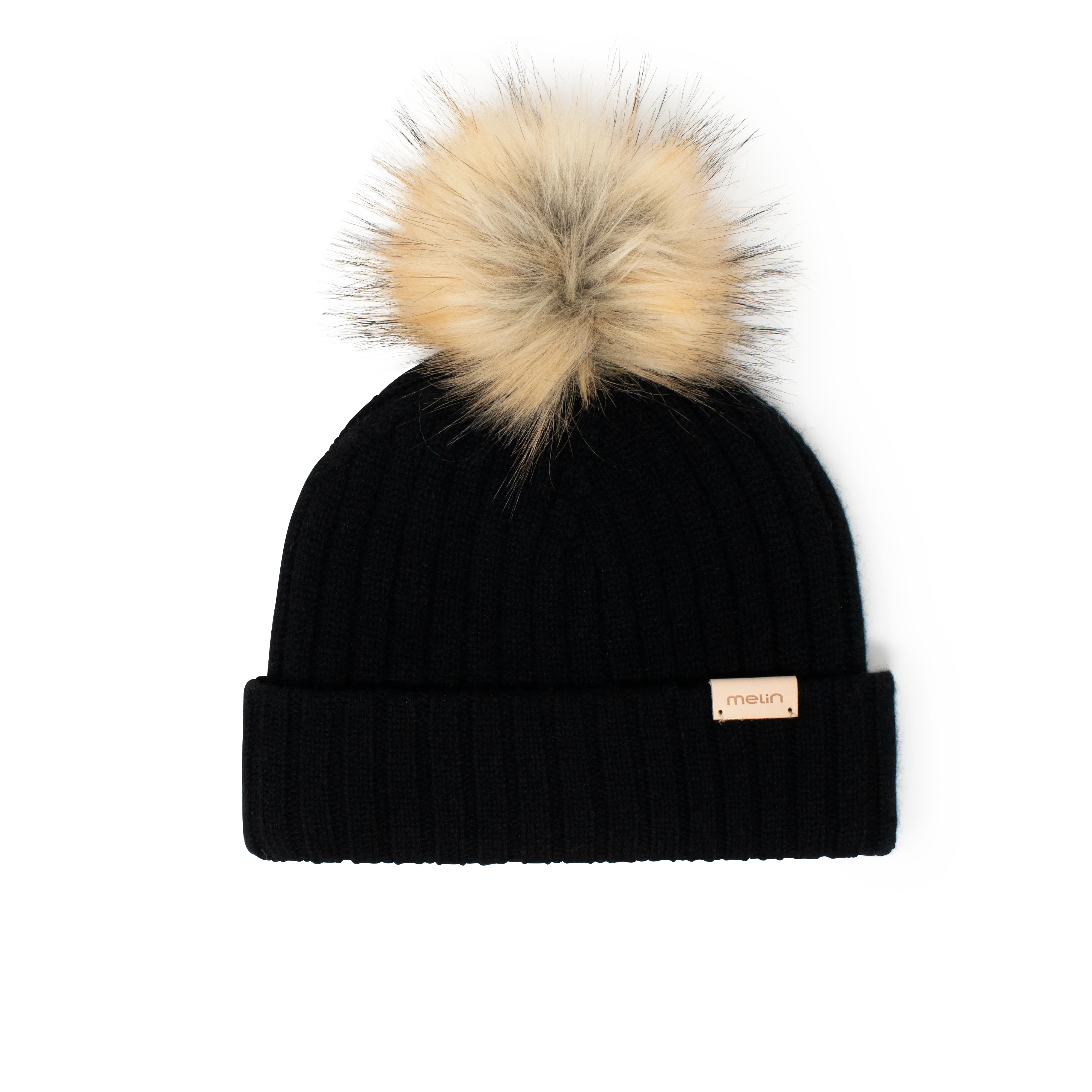 All Day Pom Beanie - Black