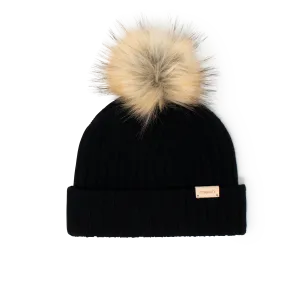 All Day Pom Beanie - Black