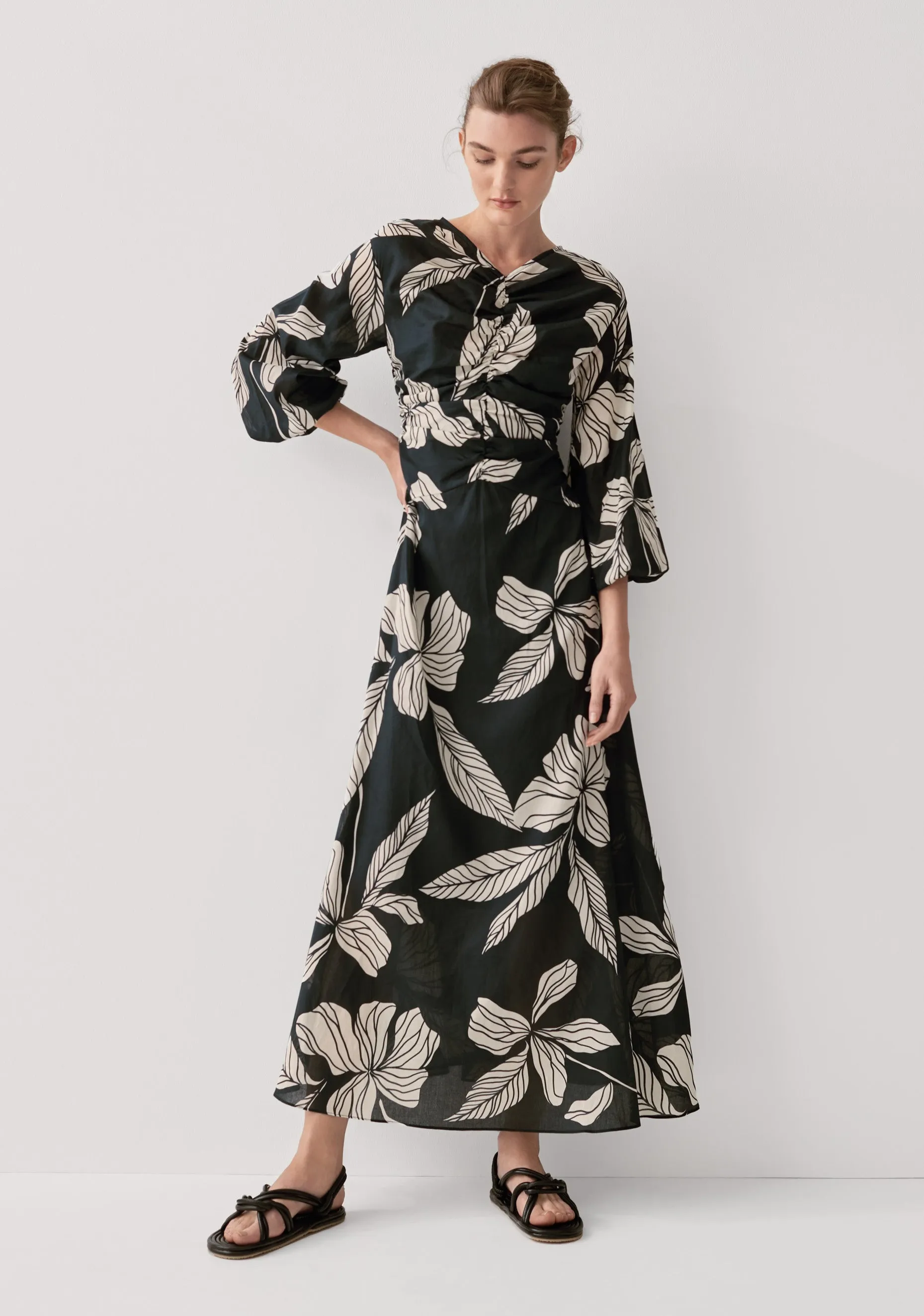 Amelie Midi Dress_Print