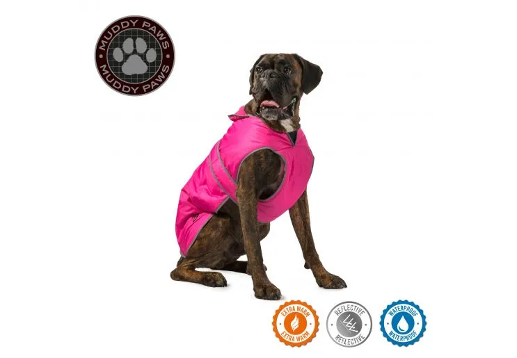 Ancol - Stormguard Dog Coat - Hi Vis Yellow - Medium