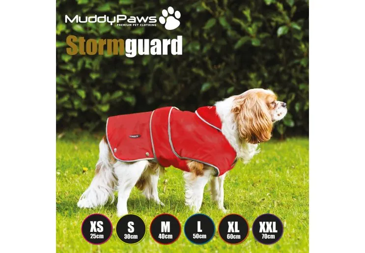 Ancol - Stormguard Dog Coat - Red - Medium