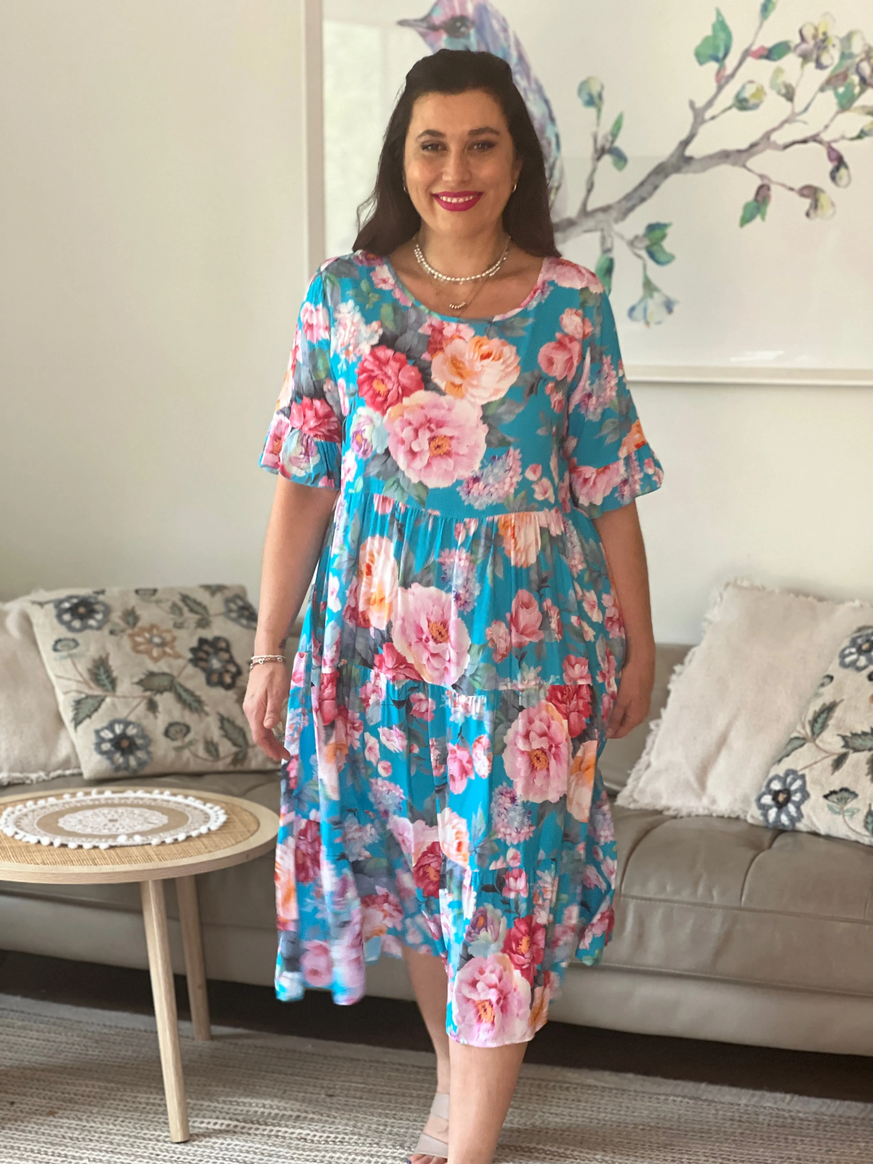 Annie Arctic Blossom Dress