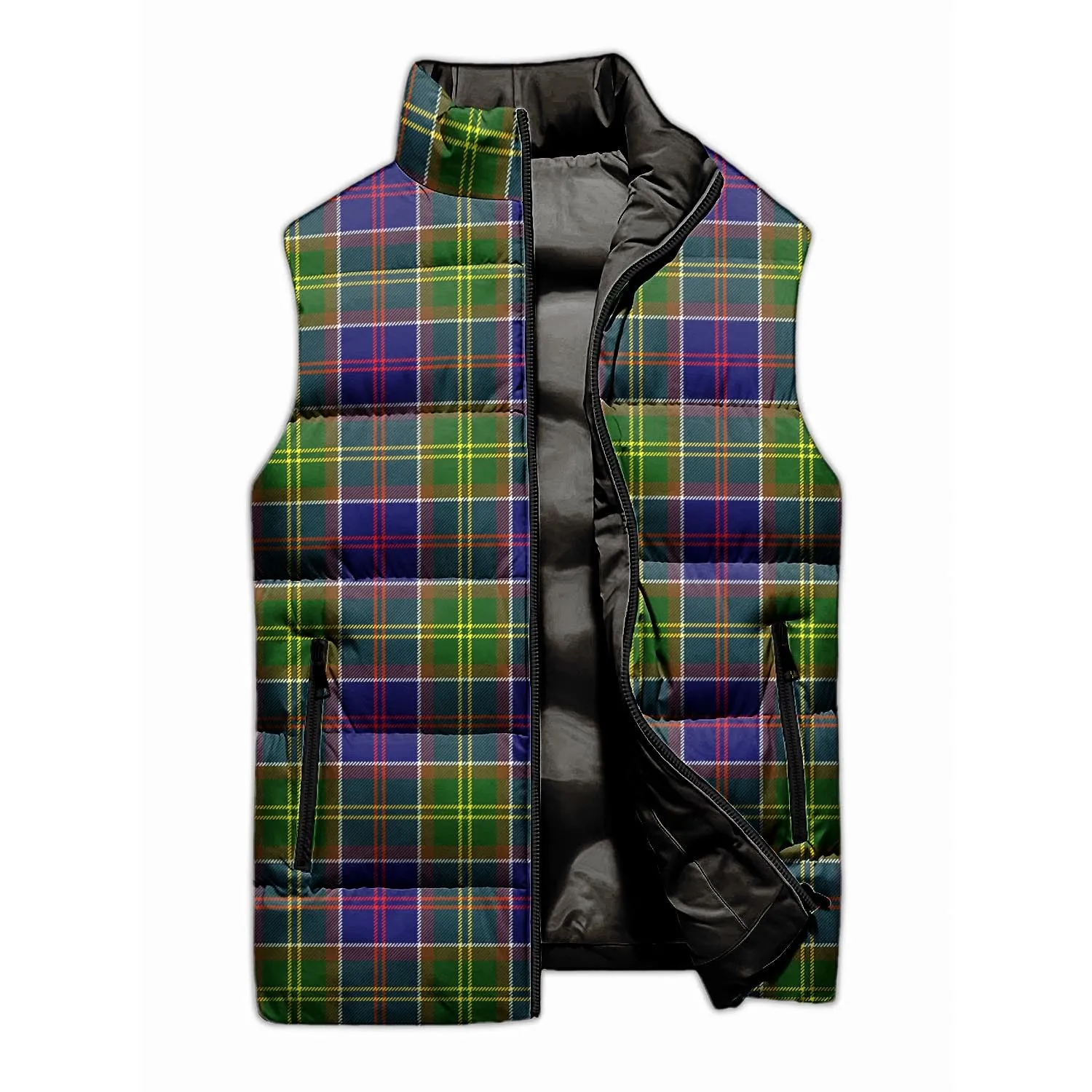 Arnott Tartan Sleeveless Puffer Jacket