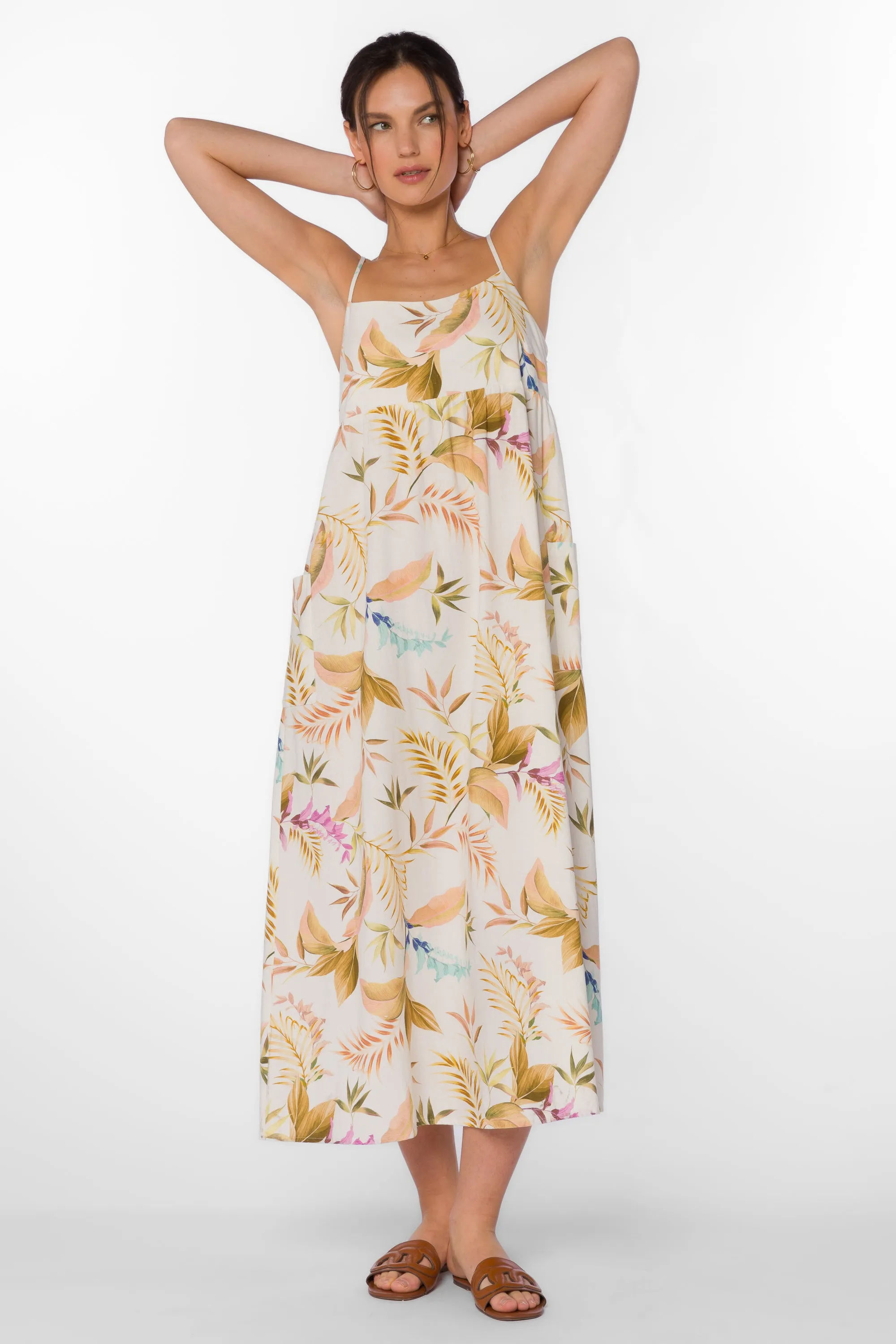 Aurora Vintage Tropical Dress