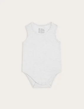 Baby Bodysuit - Heather Grey