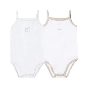 Baby Jersey 2pc Bodysuit - Print (Horse,"Bebe")