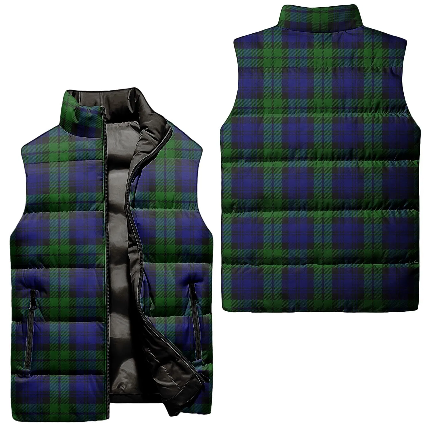 Bannatyne Tartan Sleeveless Puffer Jacket