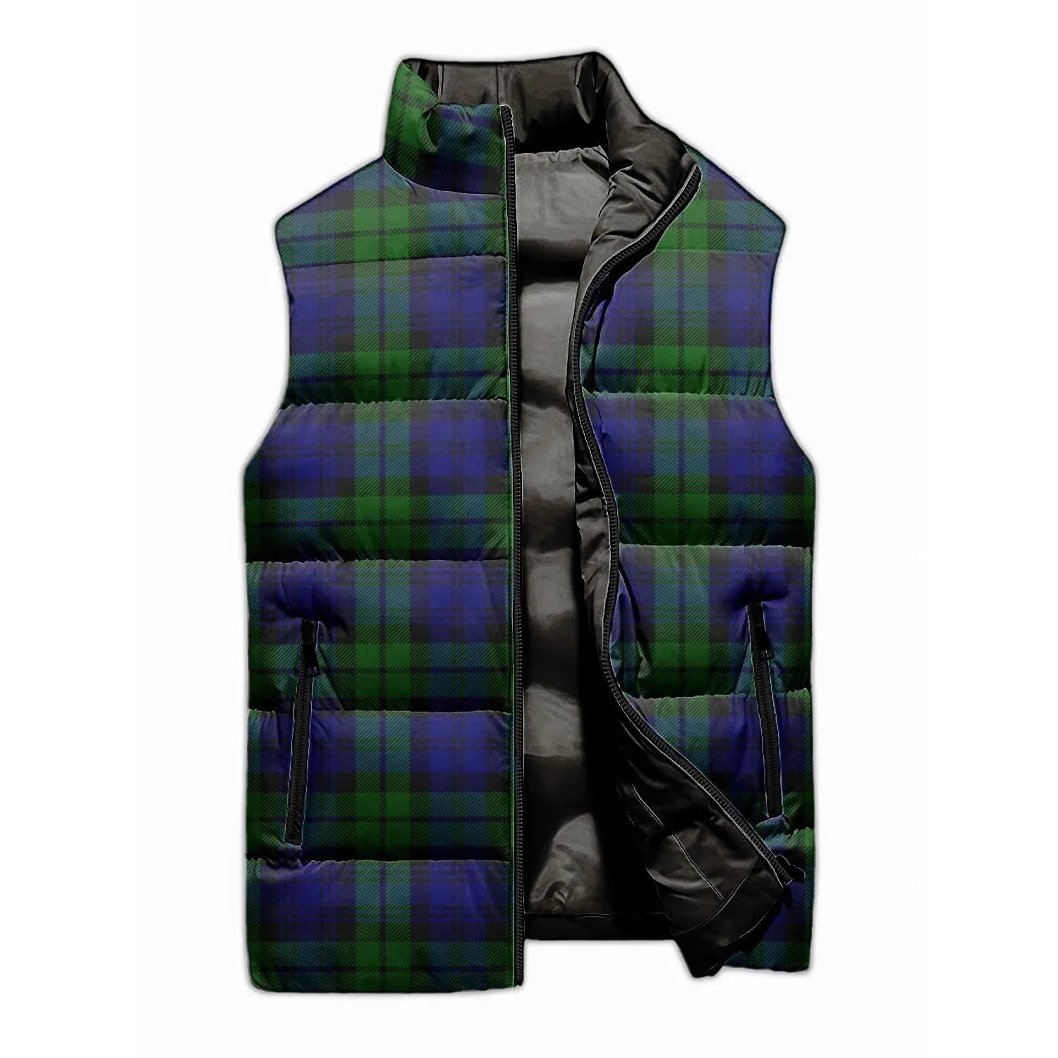 Bannatyne Tartan Sleeveless Puffer Jacket