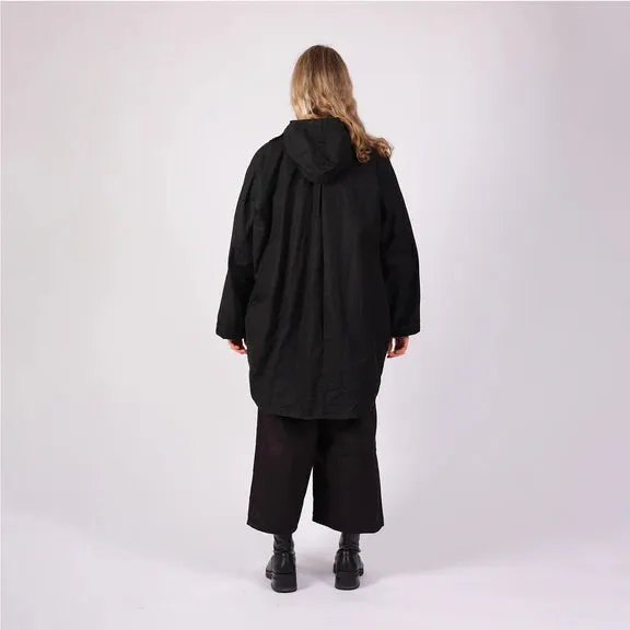 Batwing Coat - Black