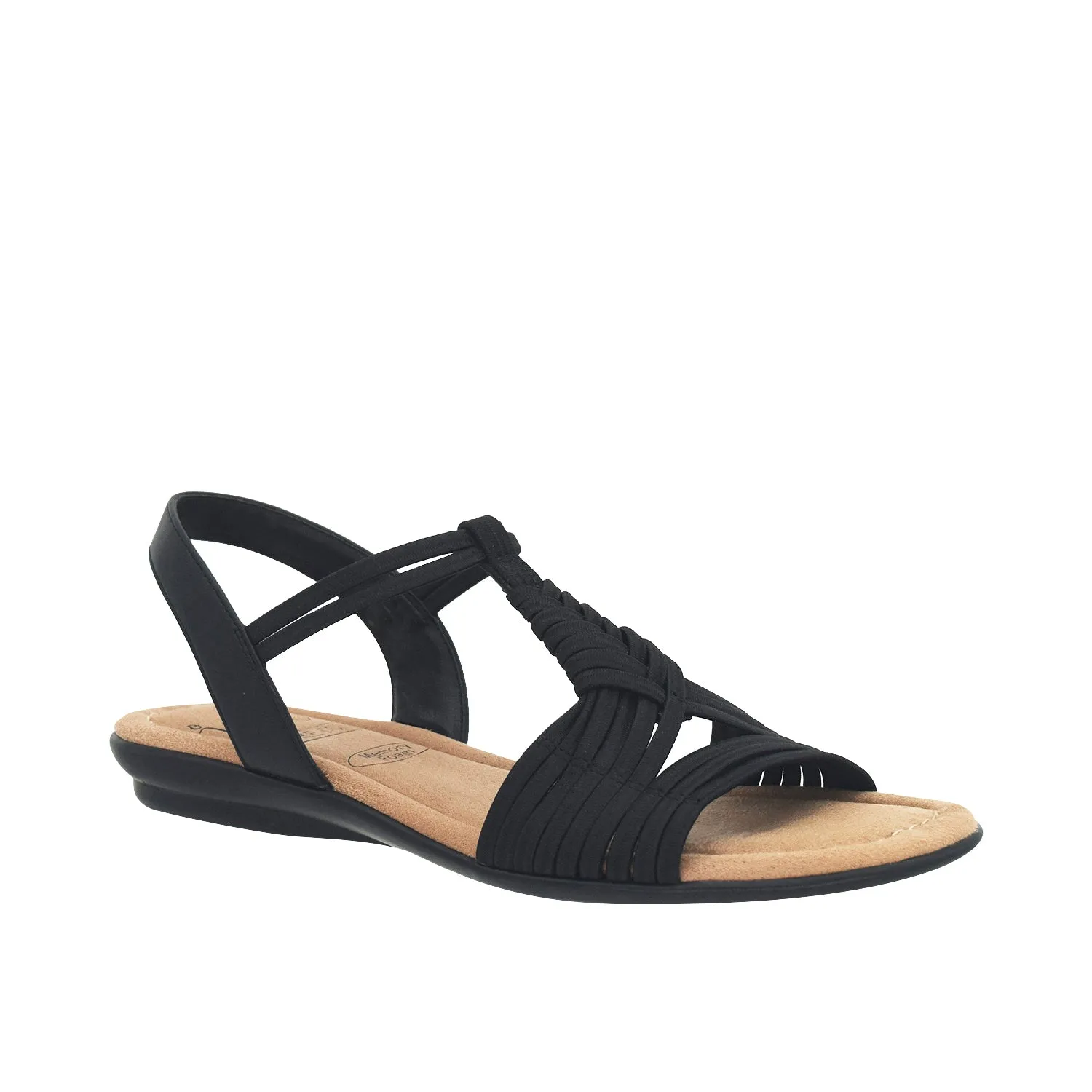 Bellita Stretch Elastic Sandal with Memory Foam