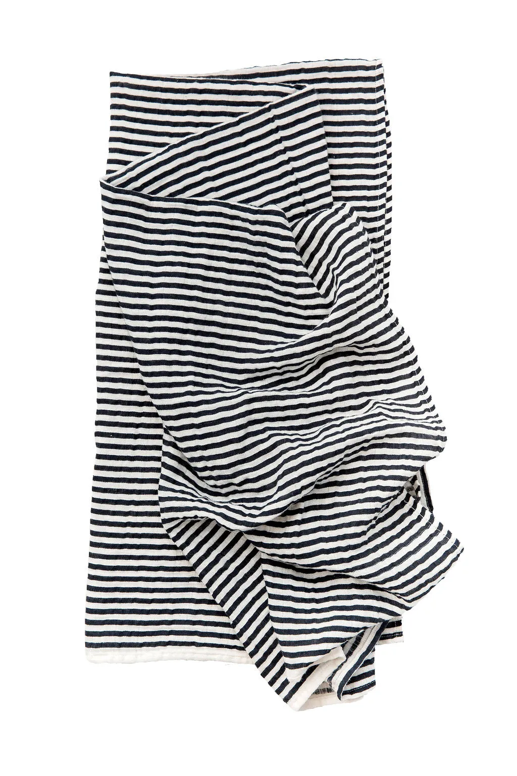 BLACK AND WHITE STRIPE SWADDLE