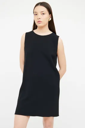 Black Shift Midi Dress