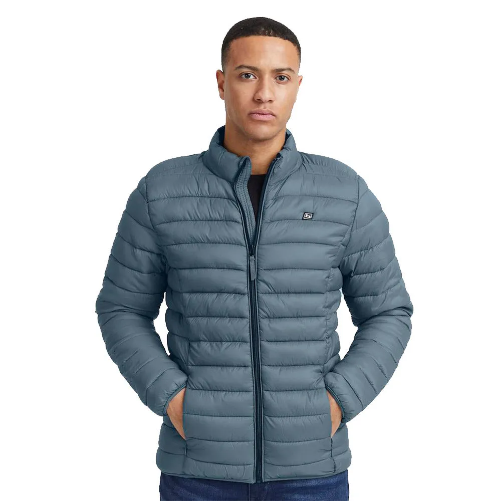 Blend Puffer Jacket - Bluestone