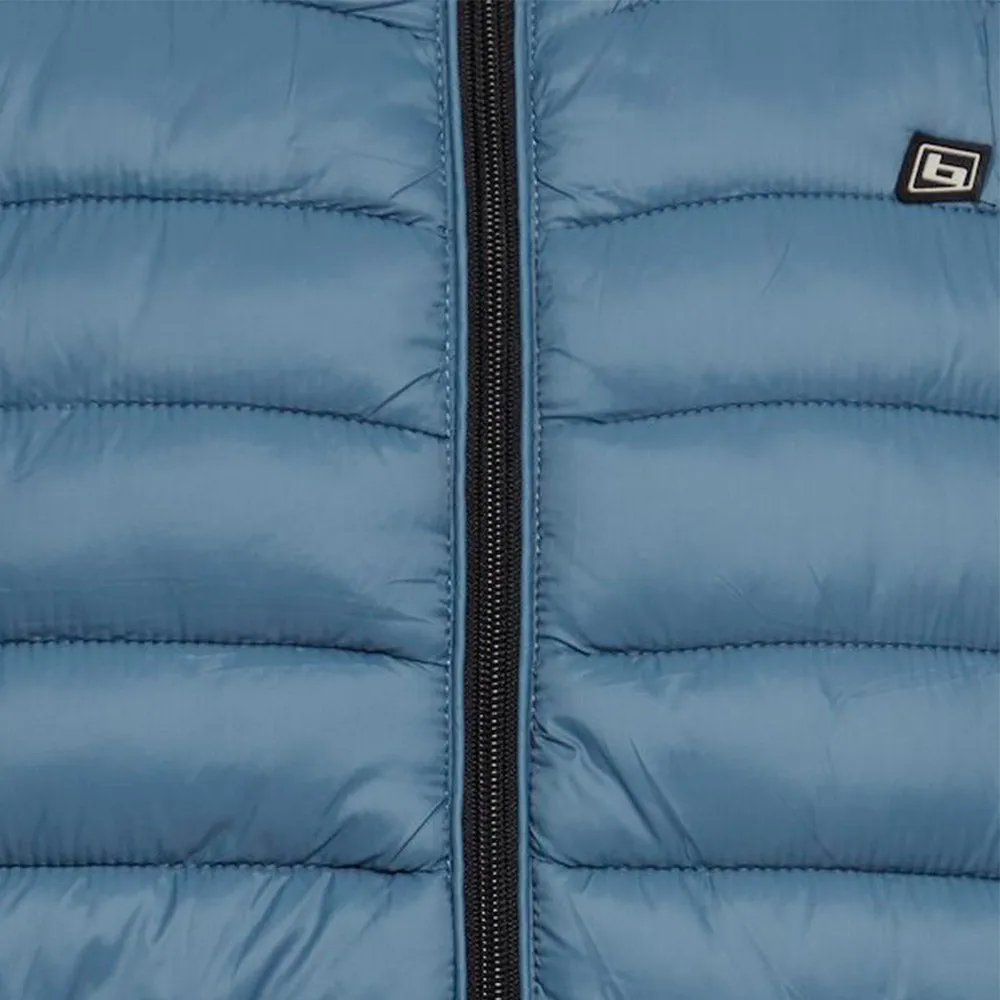 Blend Puffer Jacket - Bluestone