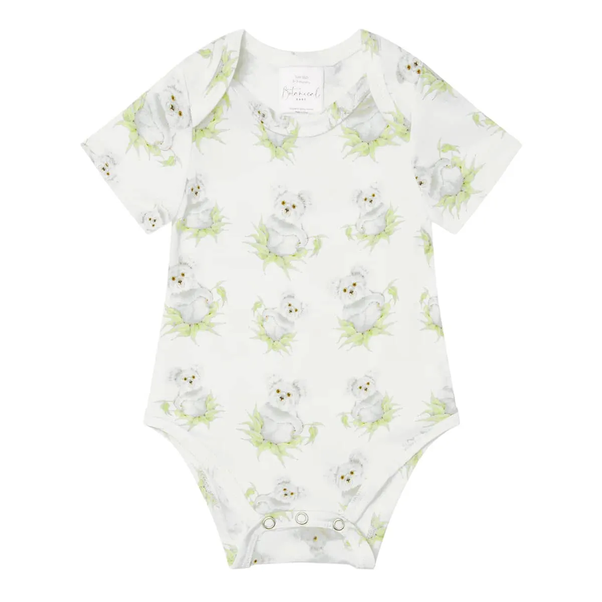 Botanical Baby Organic Bodysuit - Koala