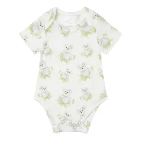 Botanical Baby Organic Bodysuit - Koala