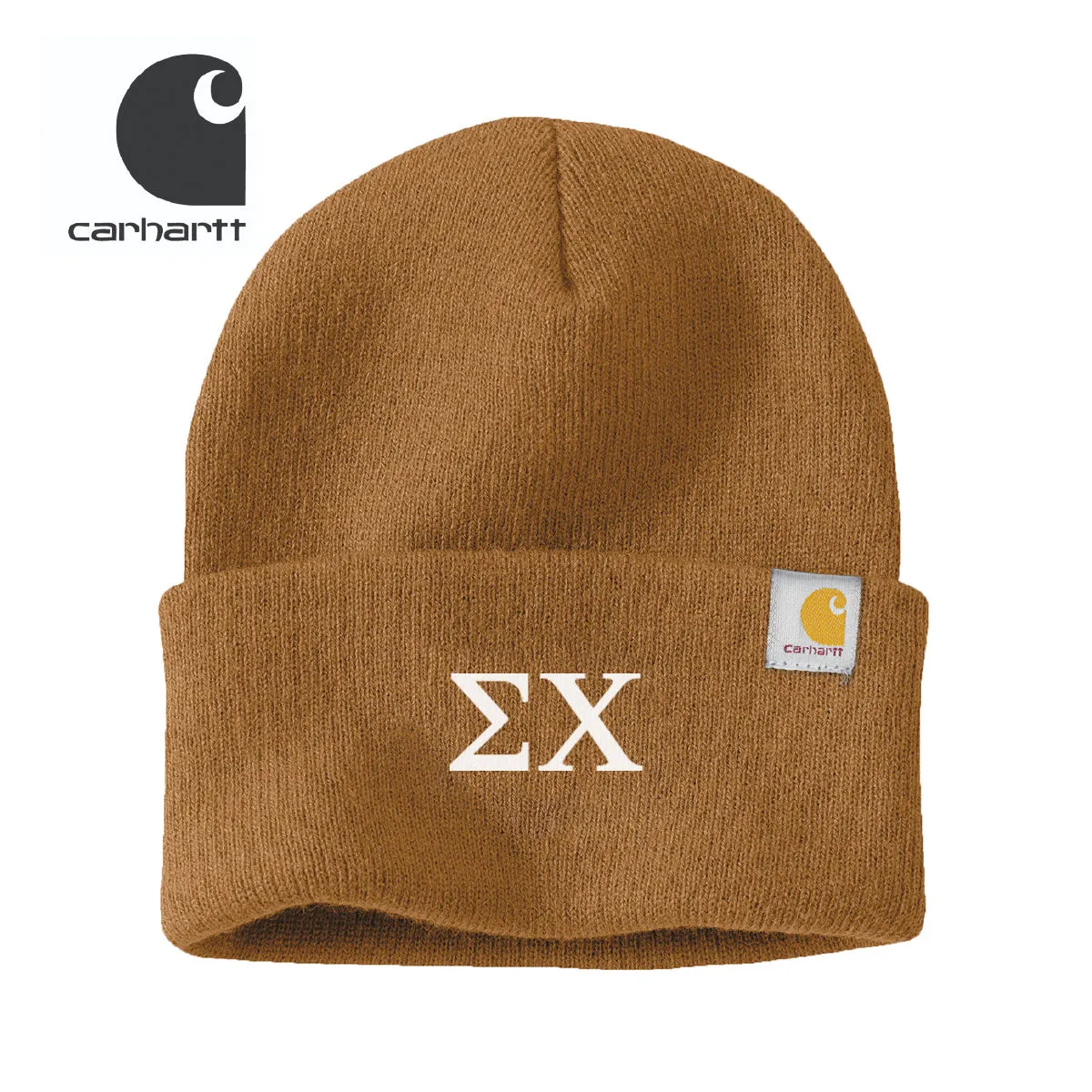 Brown Carhartt Beanie