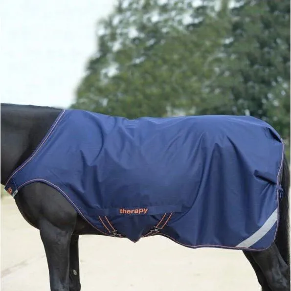 Bucas Therapy Walker Rug - Horse - Navy/Orange