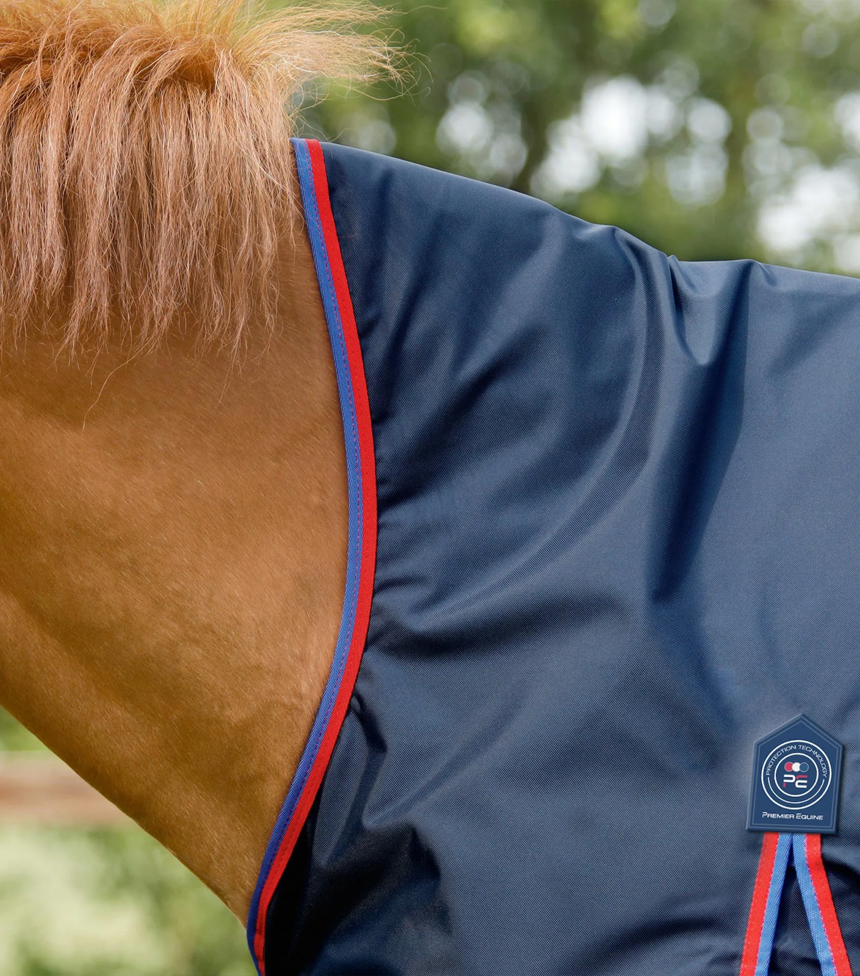 Buster Hardy 0g Half Neck Turnout Rug Navy