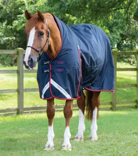 Buster Hardy 200g Half Neck Turnout Rug Navy