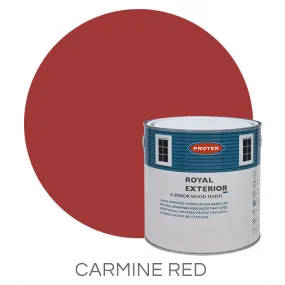 Carmine Red Royal Exterior Wood Finish