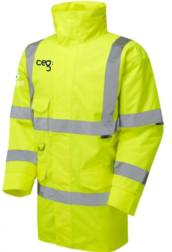 CEG Breathable Hi Vis Site Jacket