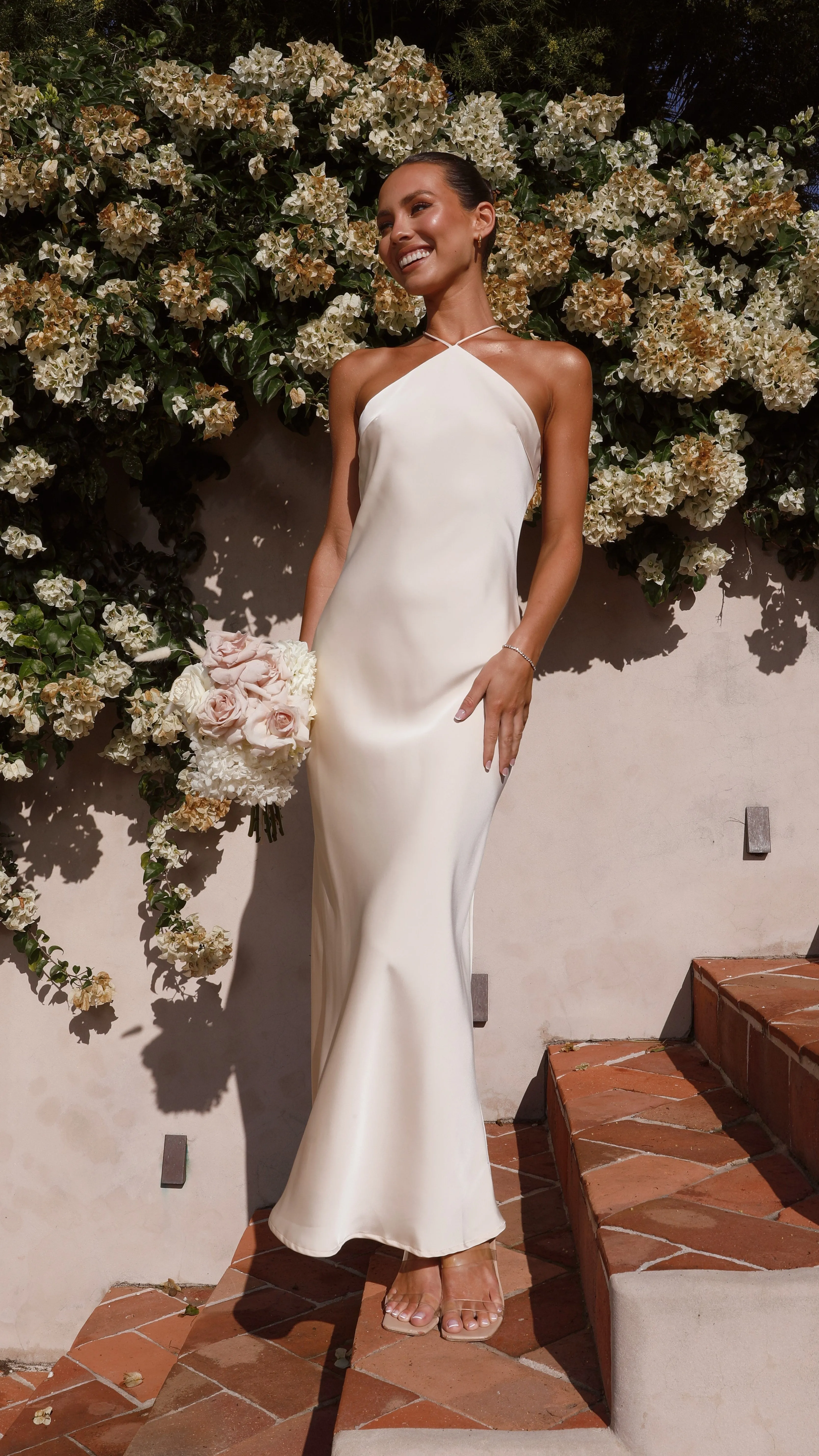 Chiara Maxi Dress - Champagne