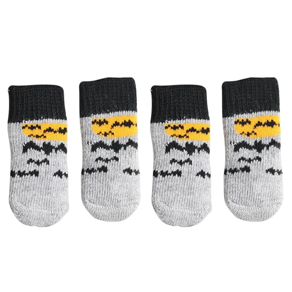 Christmas Anti-Slip Knit Socks (4pcs)