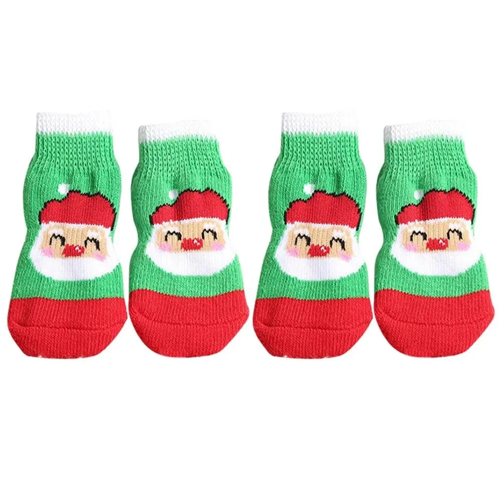 Christmas Anti-Slip Knit Socks (4pcs)