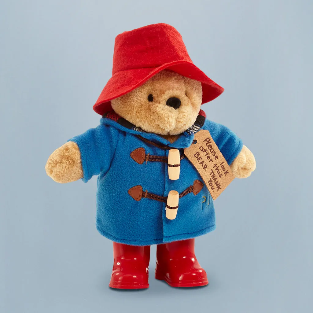 Classic Paddington Bear with Boots Soft Toy