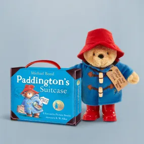 Classic Paddington with Boots Soft Toy and Suitcase Book Collection Gift Set